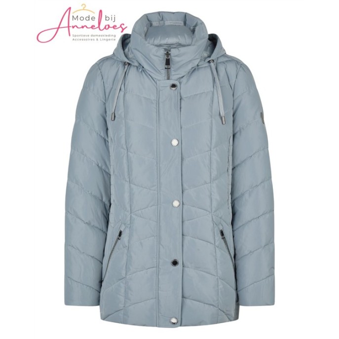 Barbara Lebek winterjas 10250062 Licht turqoise Barbara Lebek winterjas 10250062 Licht turqoise